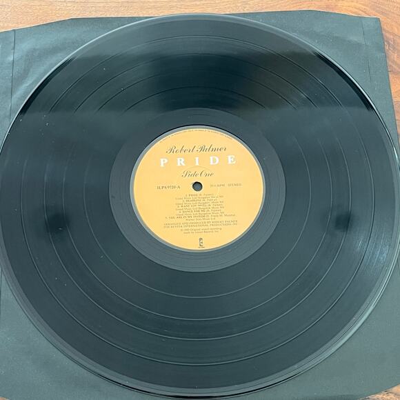 Robert Palmer Pride Vinyl LP 1983 UK Island Records ILPS 9720 - Picture 4 of 7